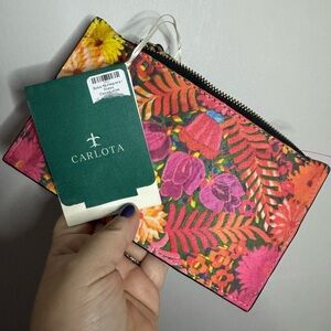 Carlota wristlet bag